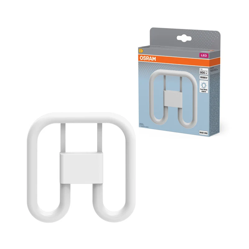 OSRAM DULUX LED SQ EM & ALIMENTAZIONE AC 7W 840 GR8