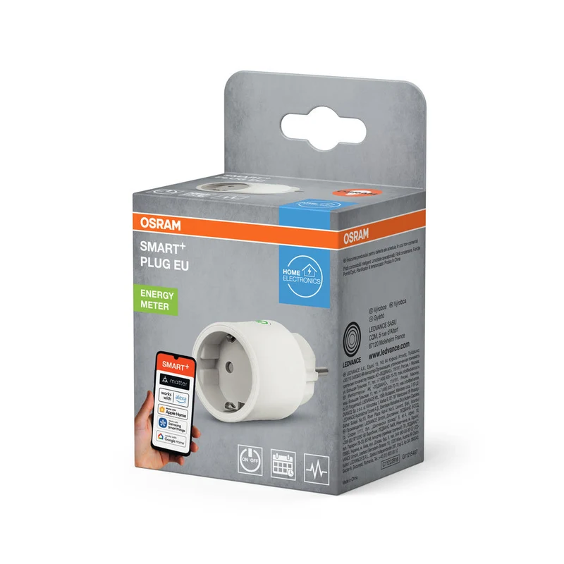 OSRAM Matter SMART+ Plug presa intelligente da interno, bianca