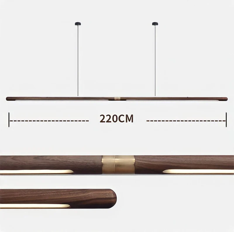 Hängelampe Wooden Eos