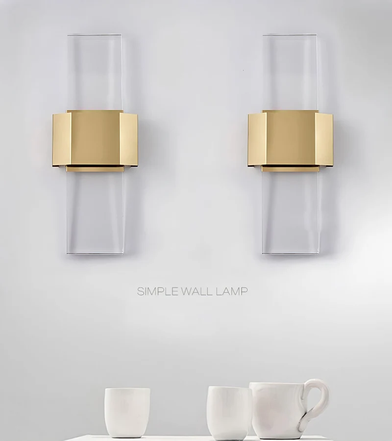 LED Wandleuchte Nordic Crystal