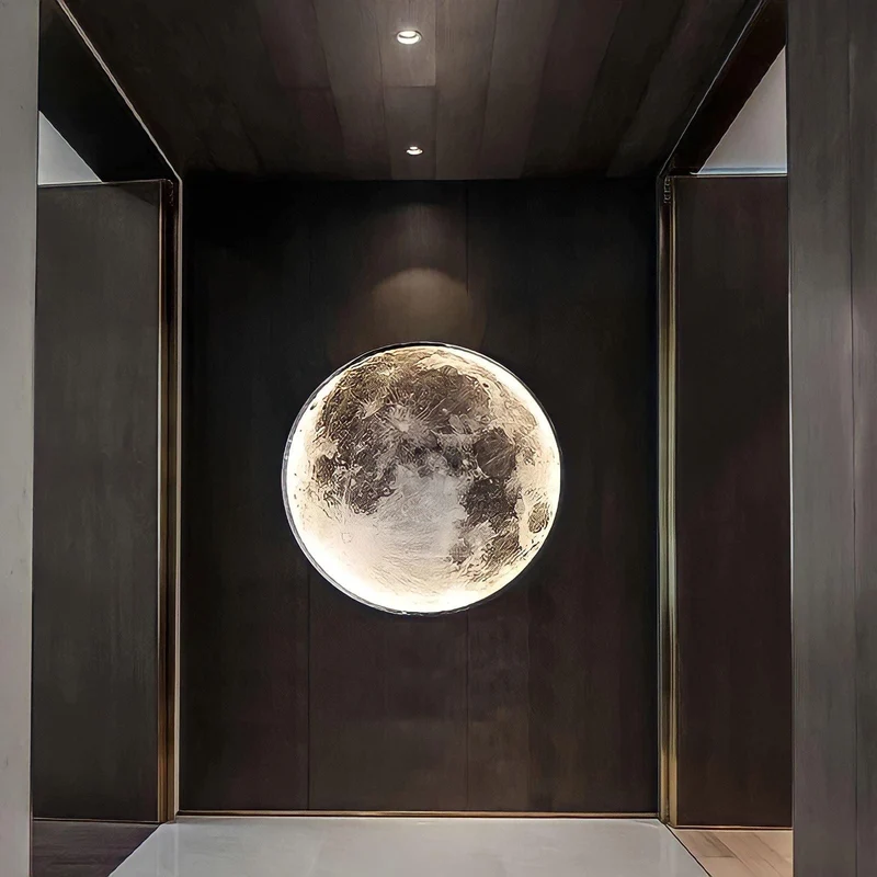 Wandleuchte Circle Moon