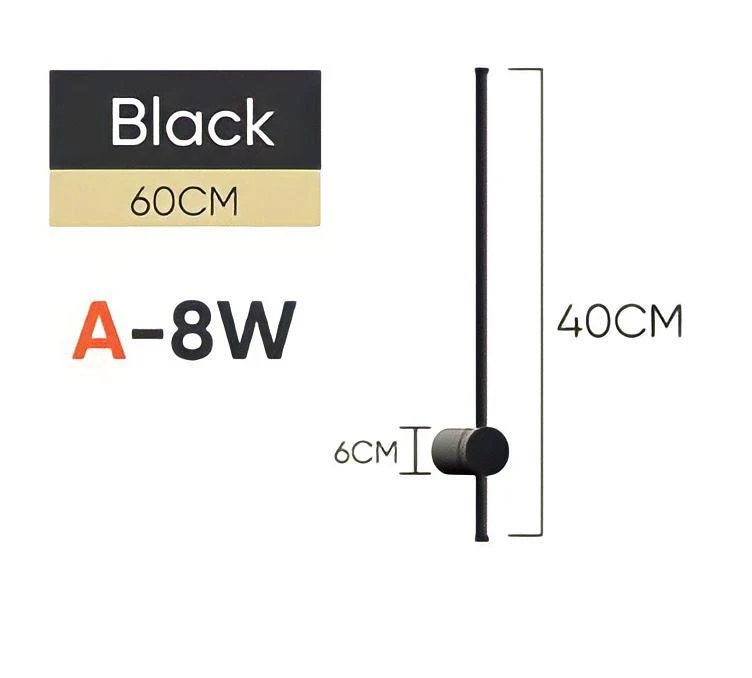 Wandleuchte 360° Rotation
