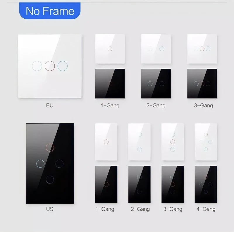 Lichtschalter Panel Smart Home