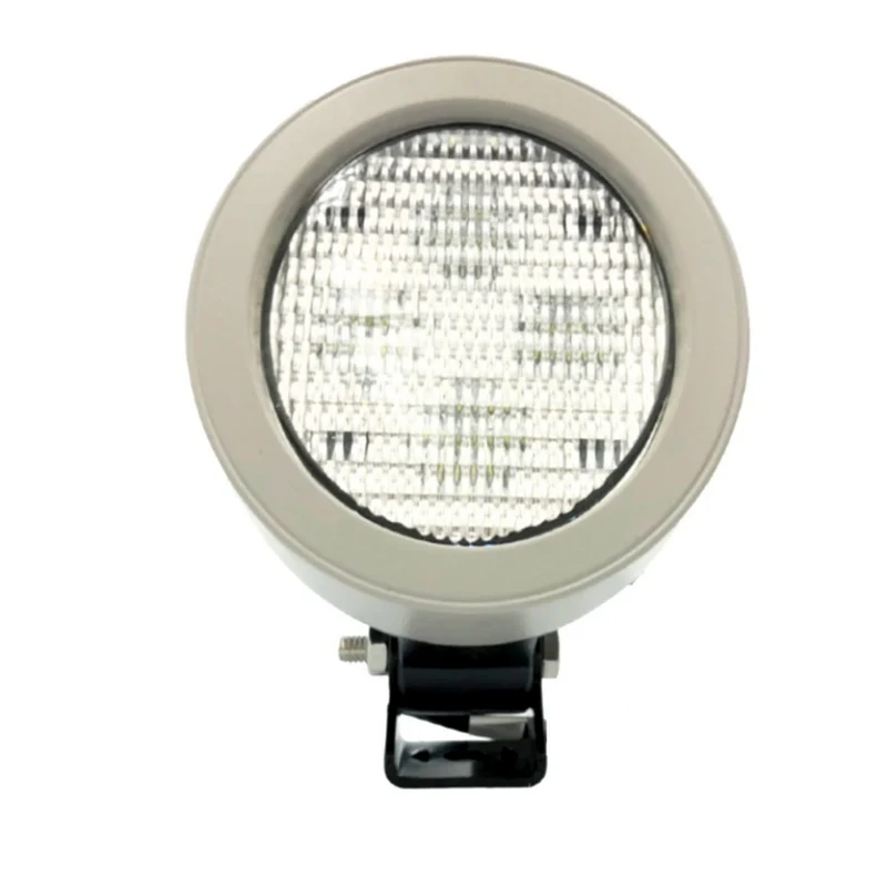 Faro da lavoro rotondo stile John Deere LED grigio 40W / 4000 lumen