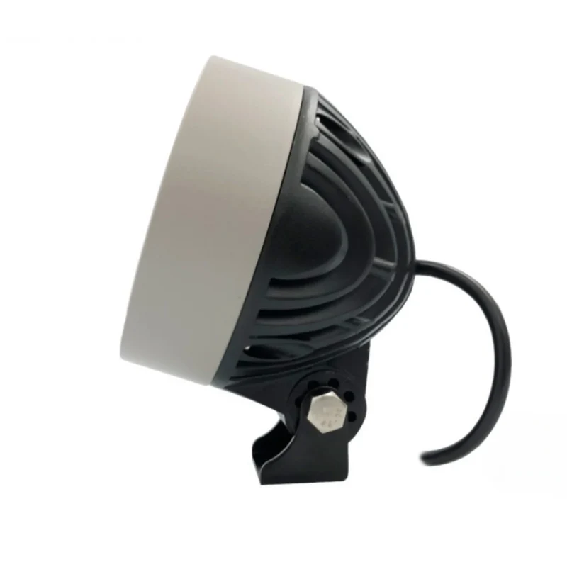 Faro da lavoro rotondo stile John Deere LED grigio 40W / 4000 lumen