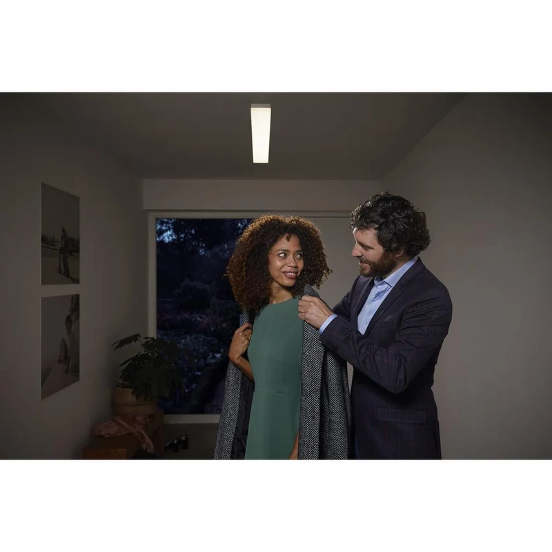 OSRAM Matter SMART+ Planon Lampada da soffitto LED senza cornice regolabile bianco 80x10cm 27W / 3000-6500K