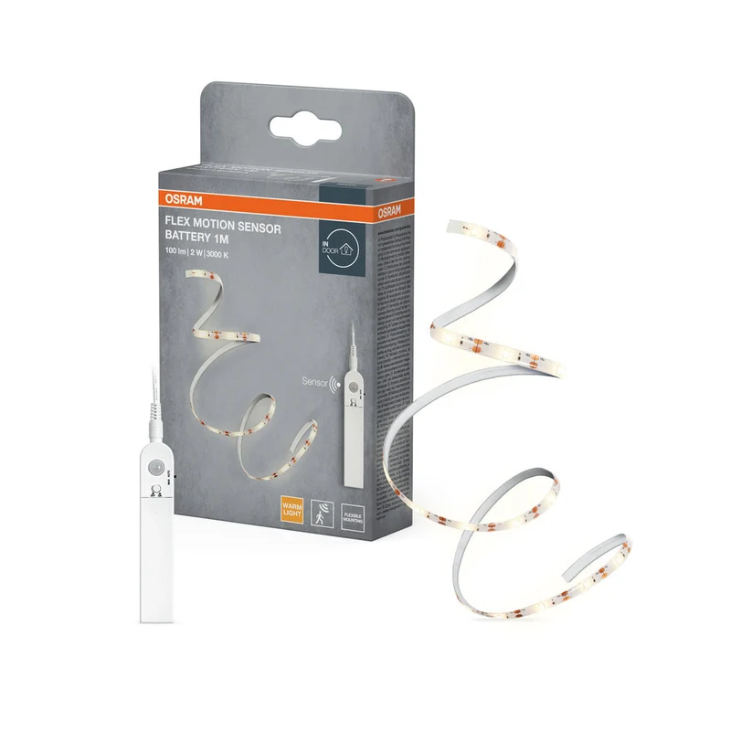 OSRAM STRISCE A BATTERIA SENSORE DI MOVIMENTO strisce LED a batteria con sensore, 1m