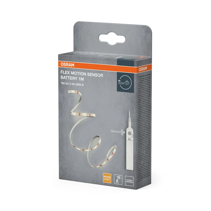 OSRAM STRISCE A BATTERIA SENSORE DI MOVIMENTO strisce LED a batteria con sensore, 1m