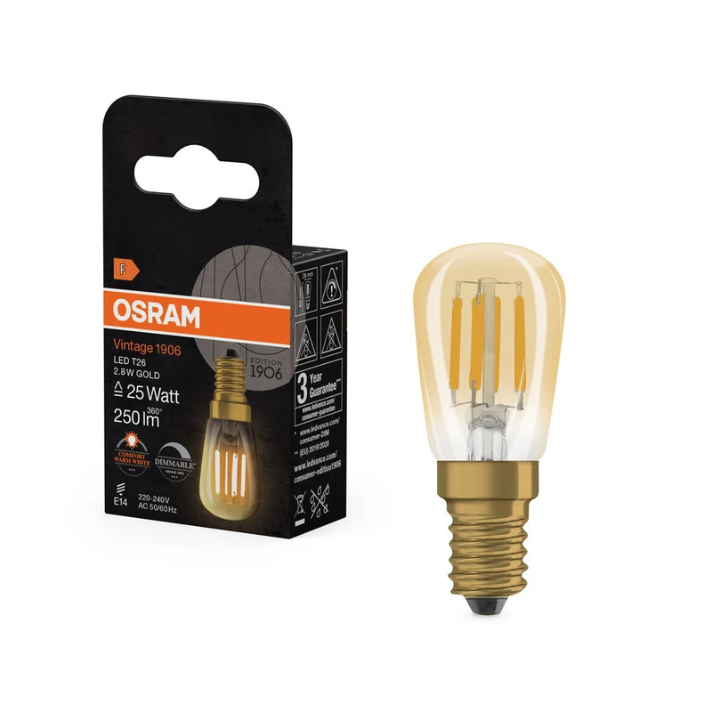 Vintage 1906 LED Forme Speciali Dimmerabile 2.8W 822 Oro E14 2