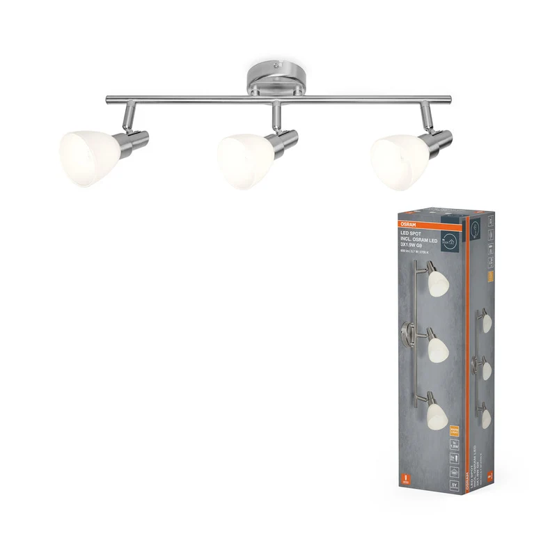 OSRAM LED SPOT G9 G9 3 x 1.9W, 600 lm, 2700 K, Bianco caldo