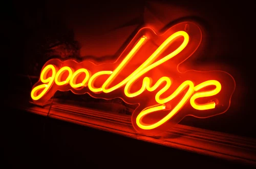 goodbye