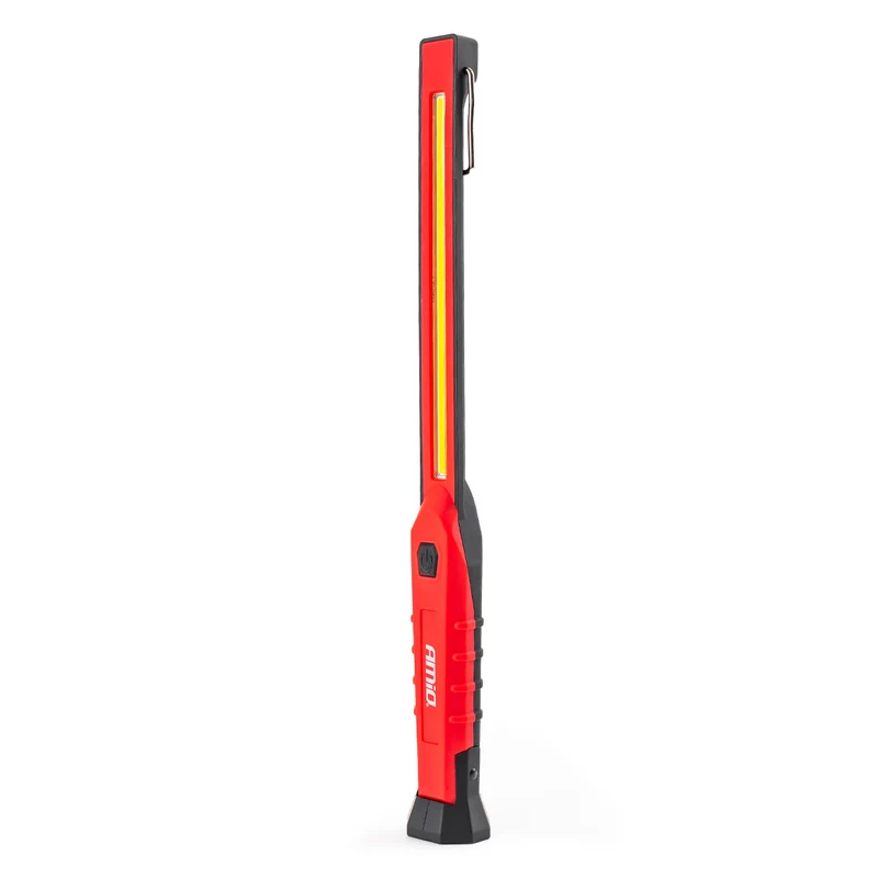 Torcia sottile ricaricabile con magnete e gancio