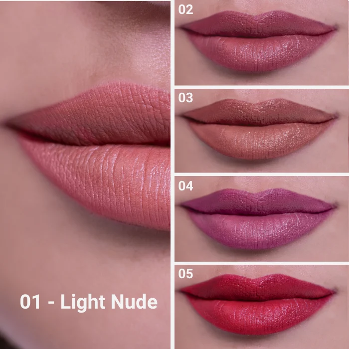 Rossetto Cremoso Colore Pieno 01 - Light Nude