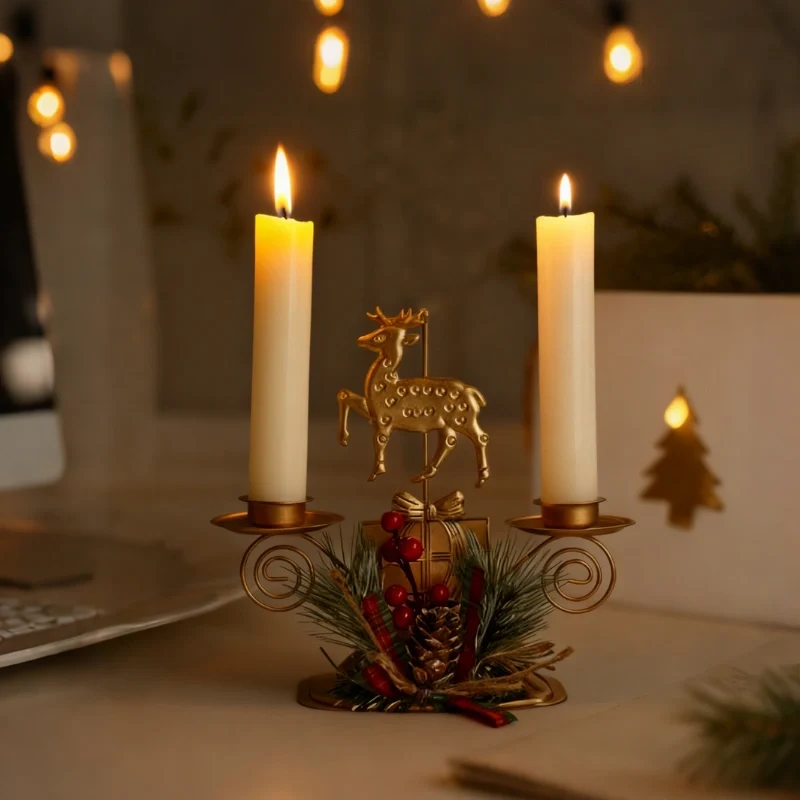 YuleGlow™ Candle Holder