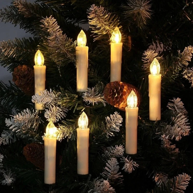 Cordless Clip-On Christmas Candles