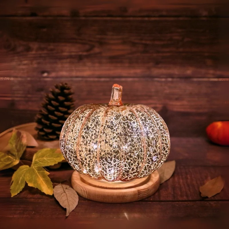 HarvestGlow™ Hand-Blown Glass Lamp