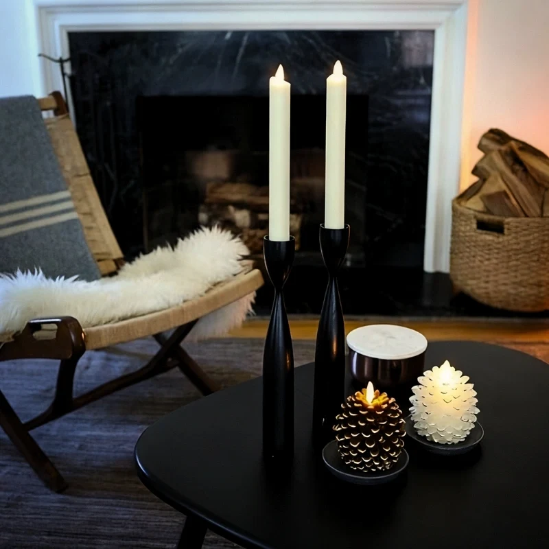 ForestHearth™ Flameless Pinecone Candles