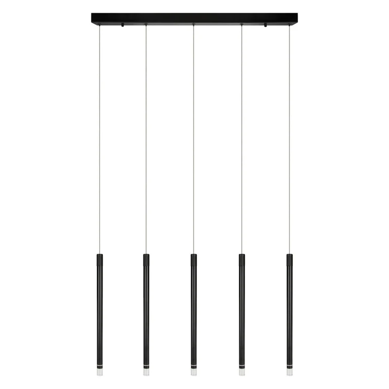 OSRAM DECOR Lampada a sospensione Flute Lineare 28.5W 930 Nero