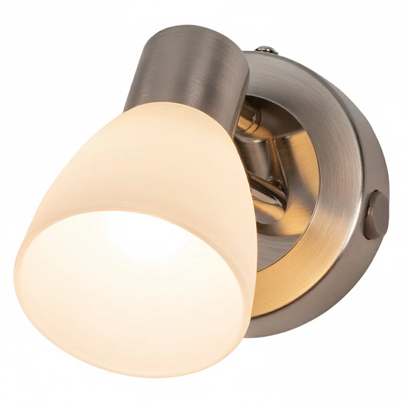 OSRAM LED Spot Vase Lampada da parete 1xG9 Nichel spazzolato