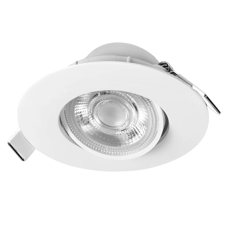 OSRAM Set faretti LED da incasso regolabili in plastica 4,9W 830 36° Bianco