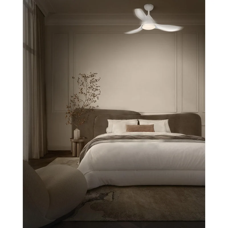 Ventilatore da soffitto LED OSRAM Bise 1065mm 48W CCT RGB