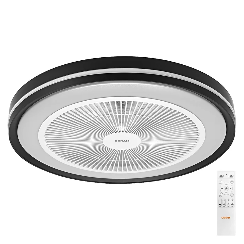 Ventilatore da soffitto LED OSRAM Murlan 490mm 43W CCT RGB