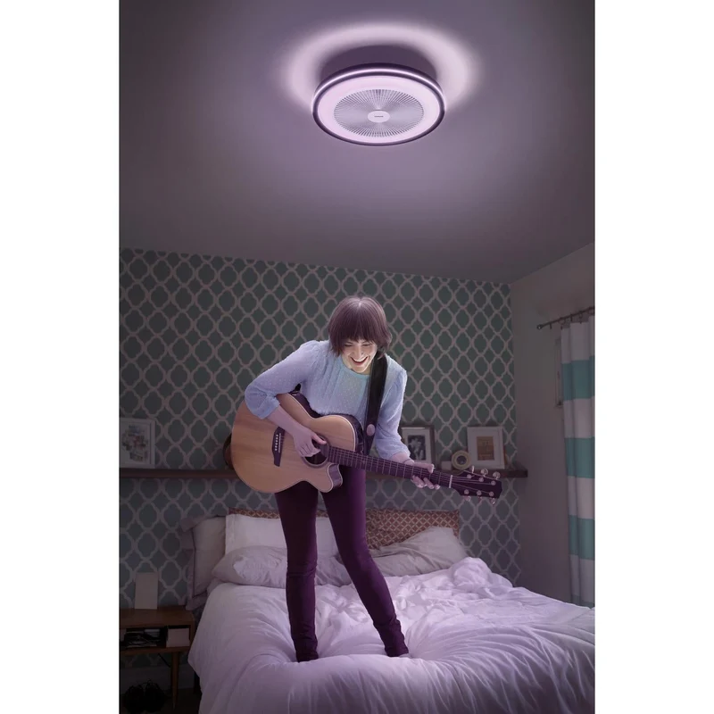 Ventilatore da soffitto LED OSRAM Murlan 490mm 43W CCT RGB