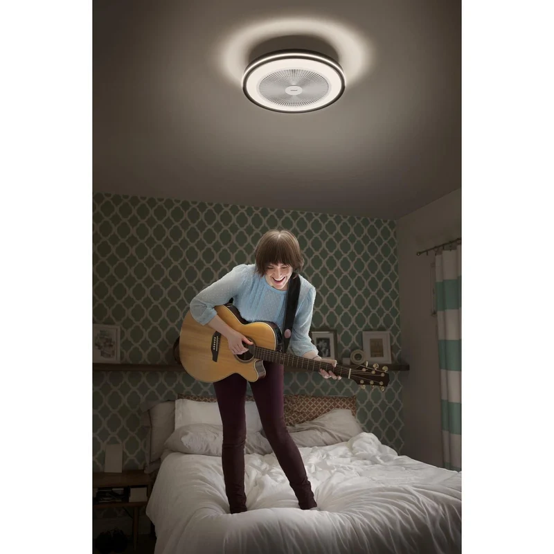 Ventilatore da soffitto LED OSRAM Murlan 490mm 43W CCT RGB