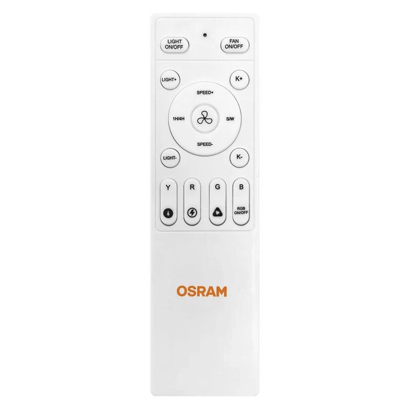 Ventilatore da soffitto LED OSRAM Murlan 490mm 43W CCT RGB