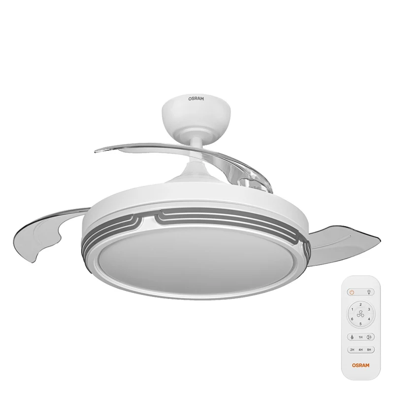 Ventilatore da soffitto LED OSRAM Leveche 1060mm 66W CCT