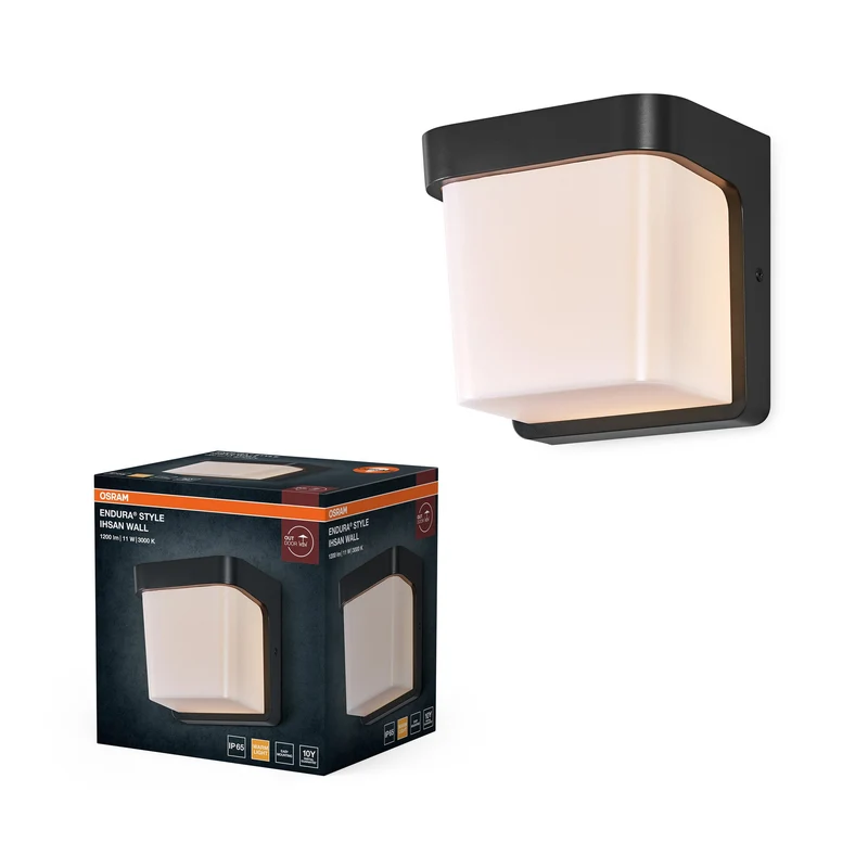 OSRAM ENDURA STYLE IHSAN WALL Lampada esterna, 11W, 550lm
