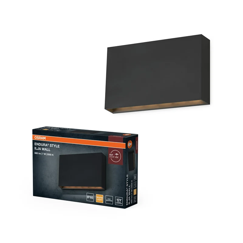 OSRAM ENDURA STYLE ILJA WALL Illuminazione esterna, 7W, 330lm