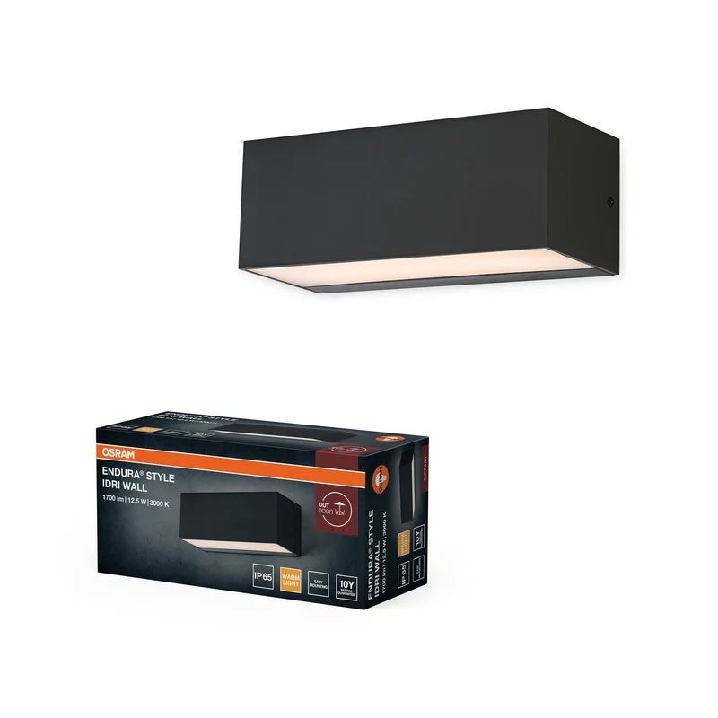 OSRAM ENDURA STYLE IDRI WALL Lampada esterna, 12,5W, 700lm