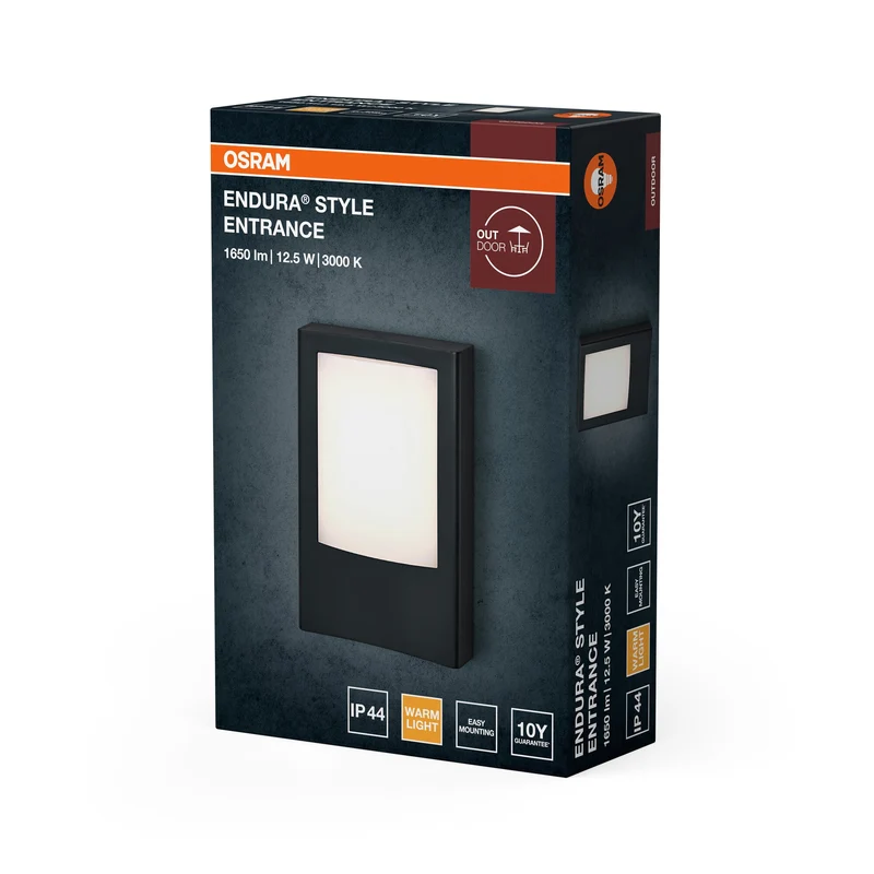 OSRAM ENDURA STYLE ENTRANCE Lampada esterna, 12,5W, 900lm