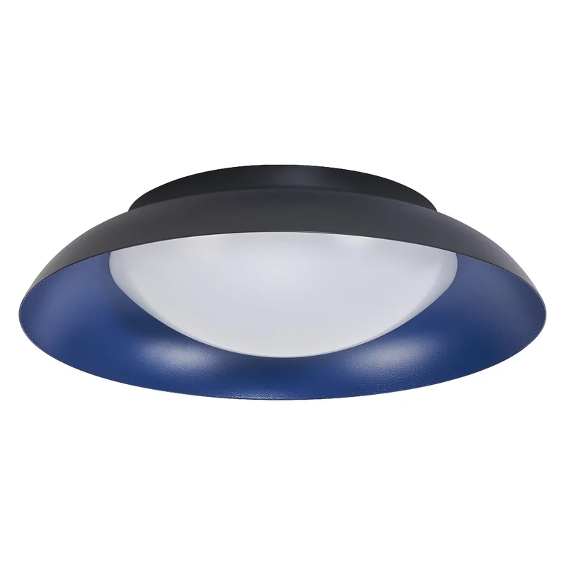 OSRAM ORBIS Plate Lampada da soffitto 19W 310mm nero/blu