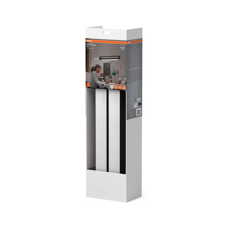 OSRAM Office Line Lampada da scrivania, nera, 24W, 2700lm