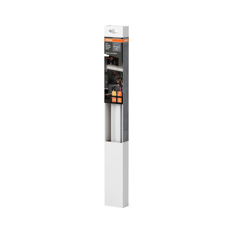OSRAM BATTEN SENSOR Striscia luminosa LED 32cm grigia, 4W, 450lm