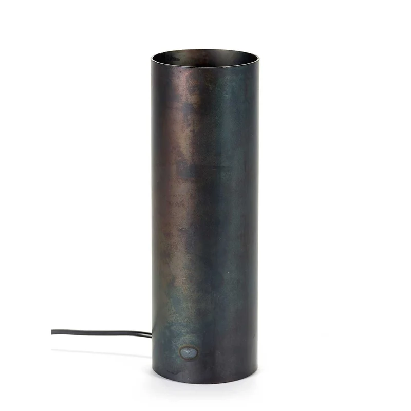 Sofisticato Nr.17 - Lampadaire en acier bleui, style industriel