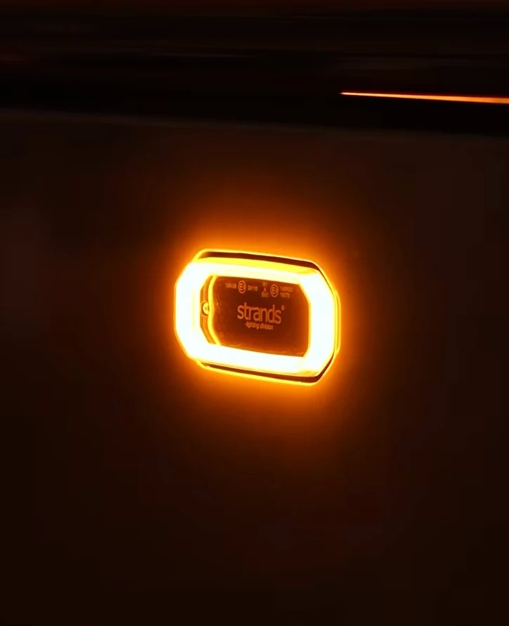 Luci di segnalazione Strands FOR9T SCALE in bianco, rosso o ambra