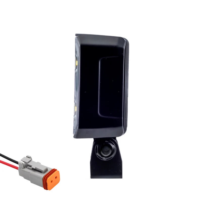 Lampada da lavoro a LED Dark Look con bordo curvo / 40W