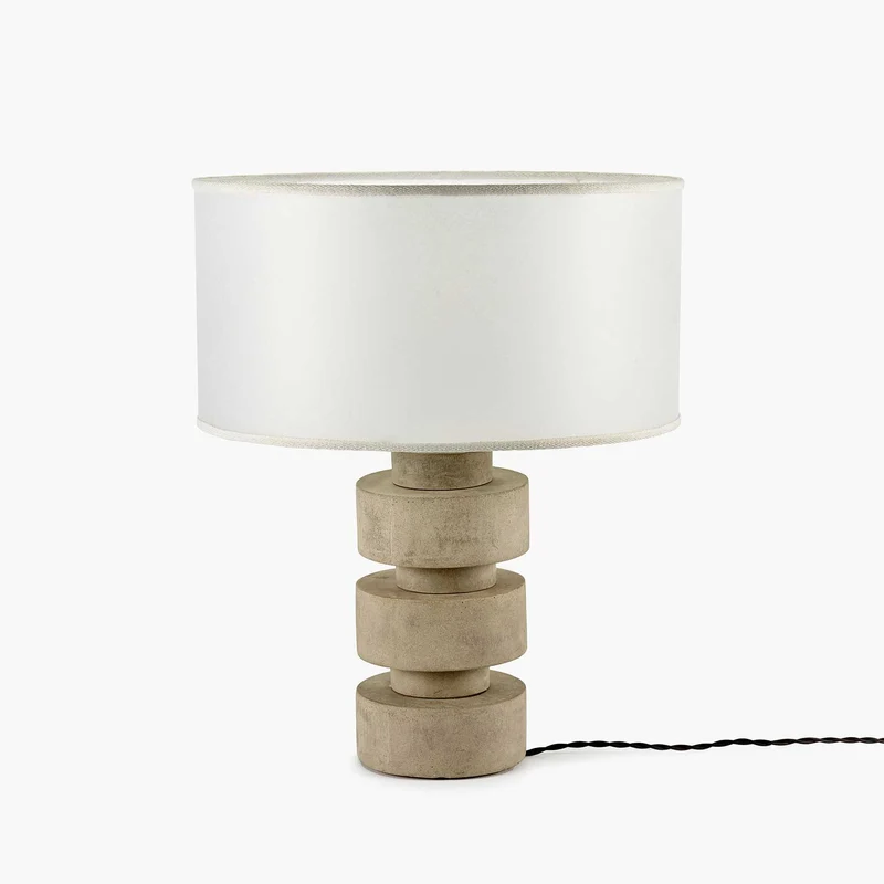 Disc - Lampe à poser en béton