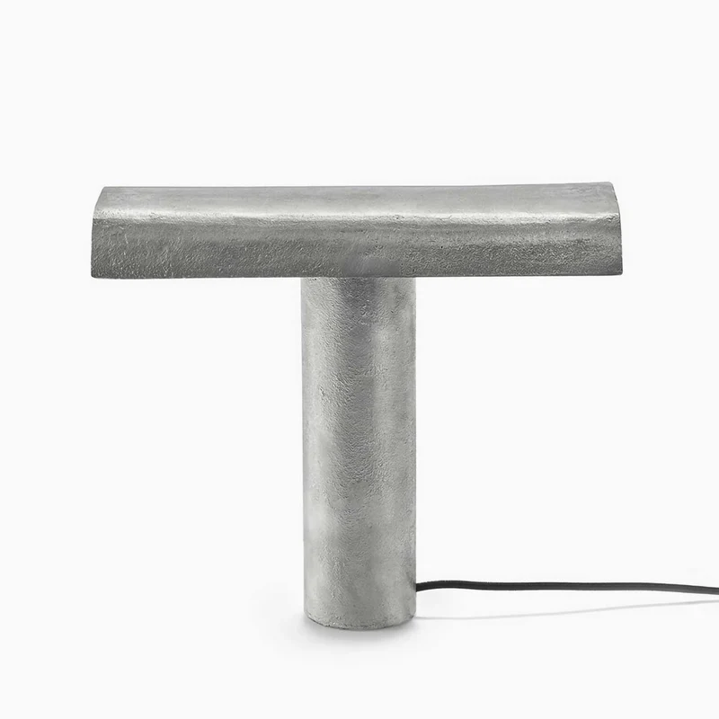 Fck - Lampe à poser en béton et aluminium, style industriel
