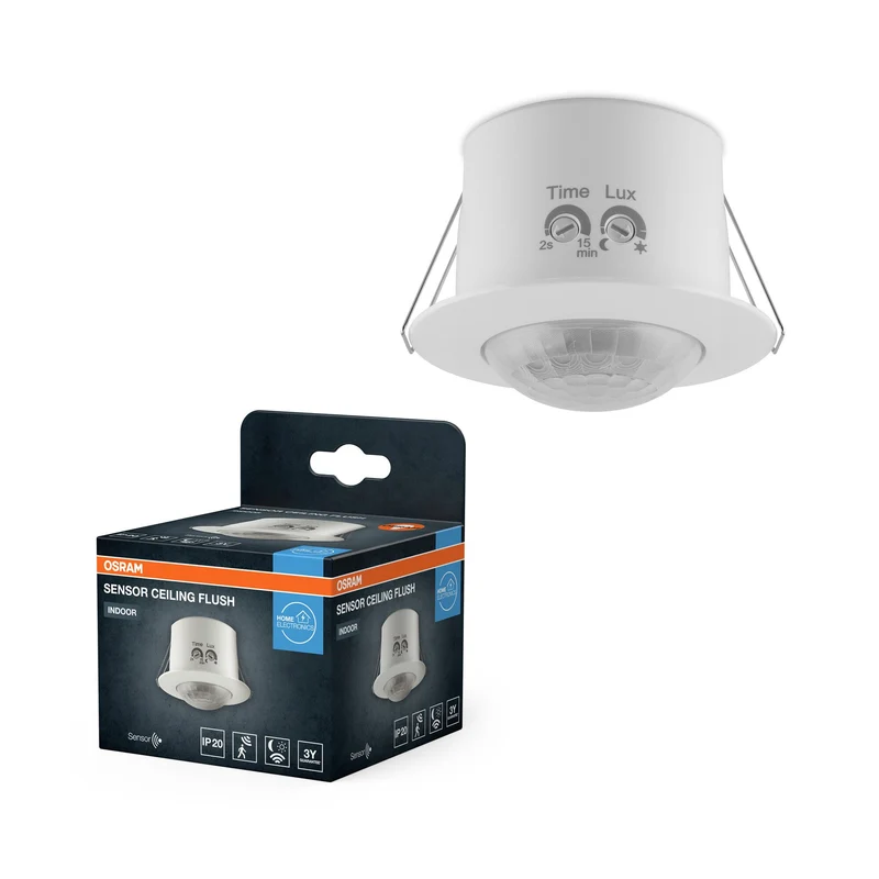 OSRAM Lampada da soffitto con sensore di movimento e luce