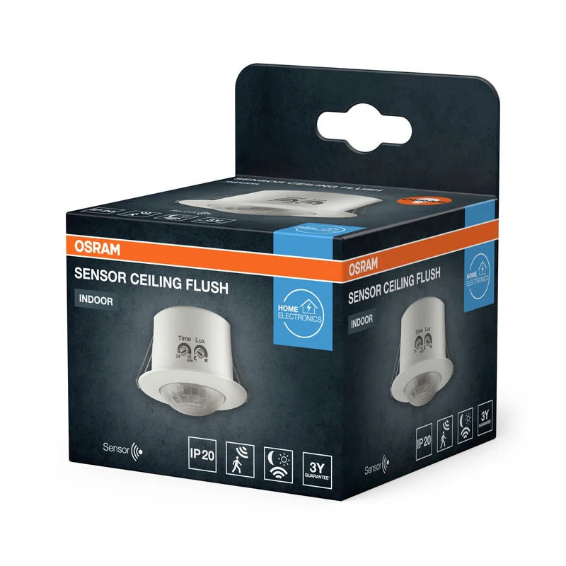 OSRAM Lampada da soffitto con sensore di movimento e luce