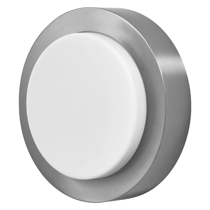 OSRAM ENDURA STYLE DISC Lampada da parete esterna in acciaio inox 8W