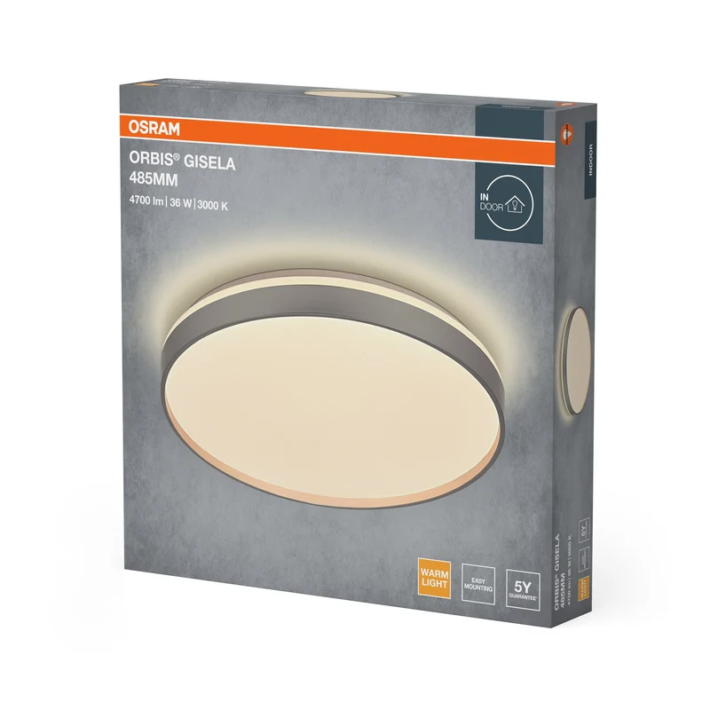 OSRAM Orbis Gisela 485 mm 36W 830 Argento