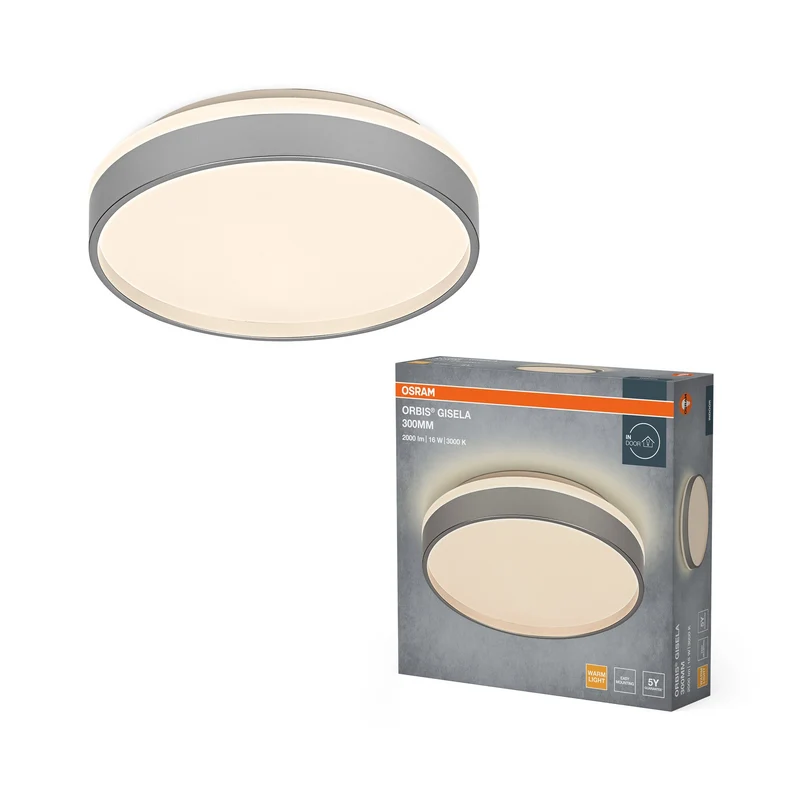 OSRAM Orbis Gisela 300 mm 16W 830 Argento