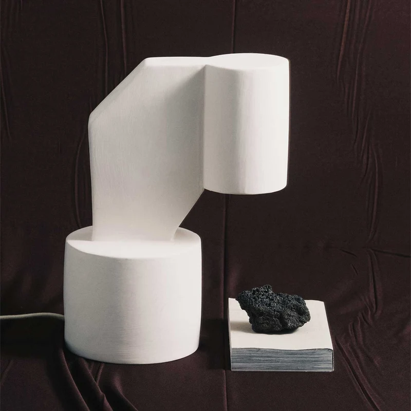 Nash - Lampe à poser en grès