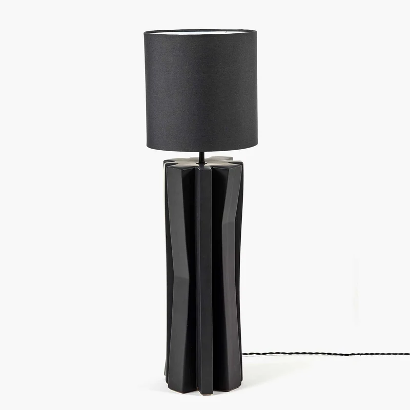 Yucca °3 - Lampe à poser en grès