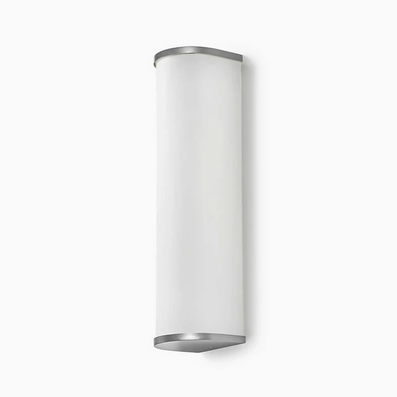 Camu - Applique murale en acier et verre, style minimaliste